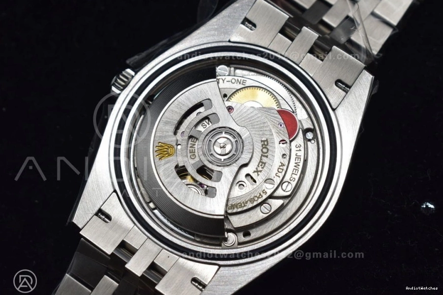 Edition 904L Bracelet 633 Jubilee Black Stick OdorResistant SA Steel 1:1 Best on DateJust 41 DIWF Dial 126334 0728